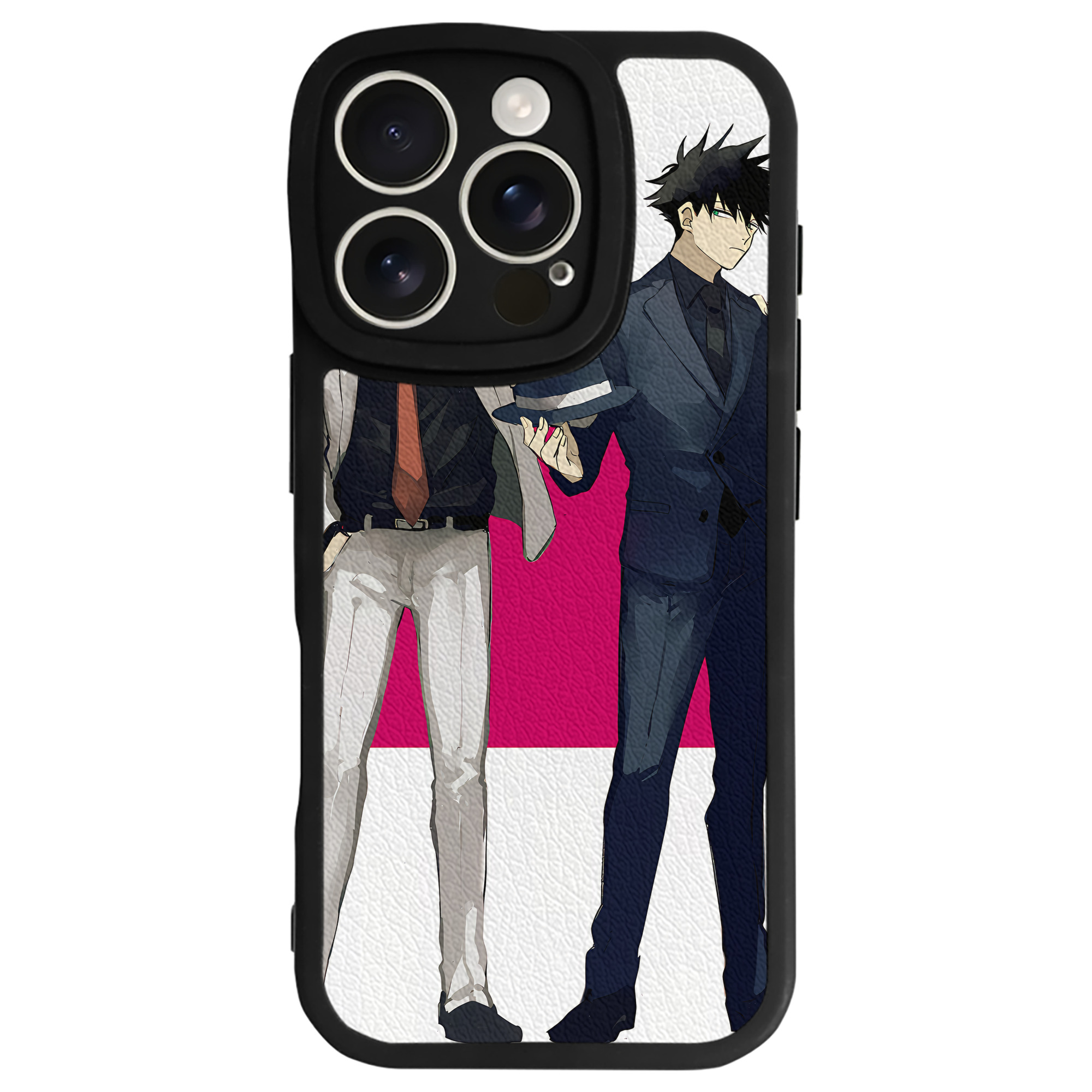 （画像用） SPY×FAMILY间谍家家酒 【iPhone 16シリーズ対応】シリコンスマホケース（レザー調） 材質：シリコン